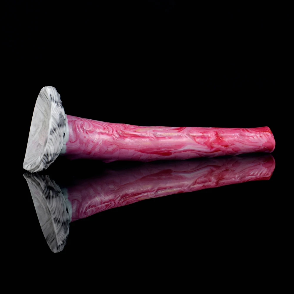 FAAK Long Horse Penis With Sucker Gory Raw Meat Color Slim Dildo For Beginners Female Fantasy Masturbate Anus Massage Sex Toys FAAK Long Horse Penis With Sucker Gory Raw Meat Color Slim Dildo For Beginners Female Fantasy Masturbate Anus Massage Sex Toys