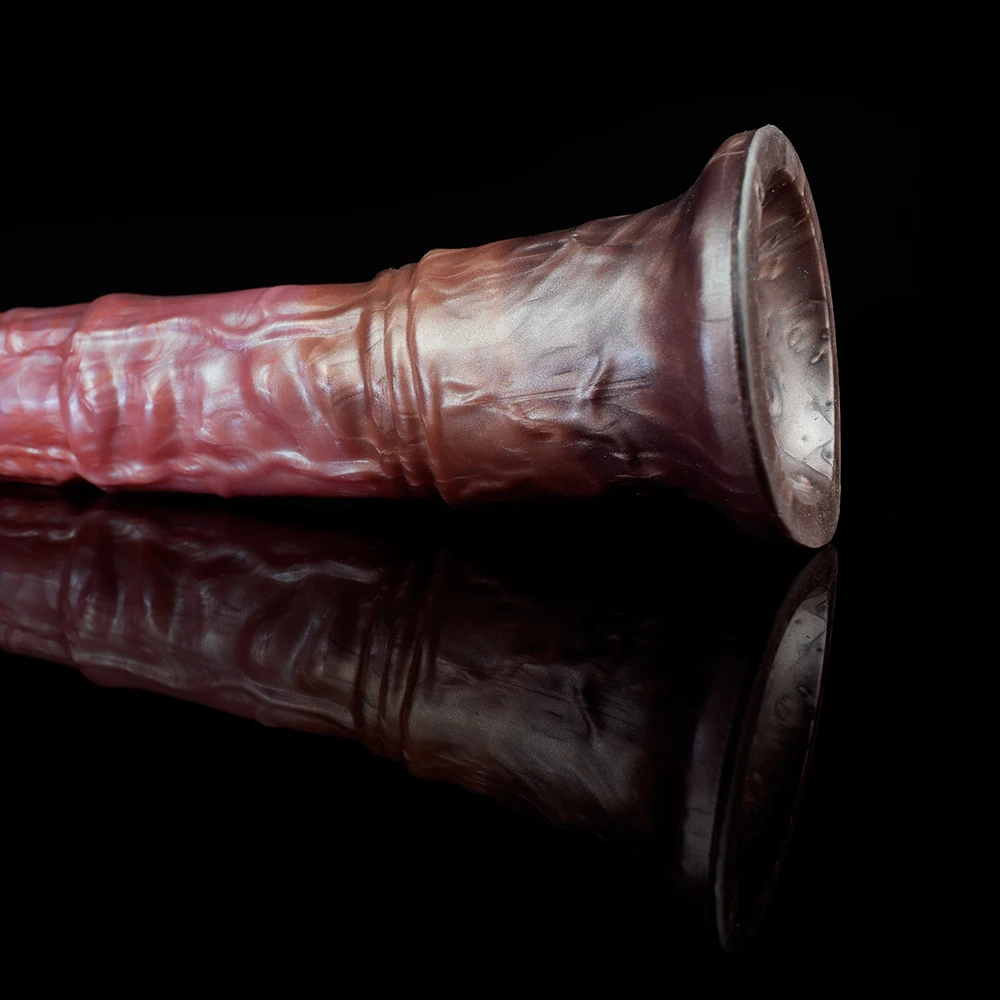 FAAK Long Horse Penis With Sucker Gory Raw Meat Color Slim Dildo For Beginners Female Fantasy Masturbate Anus Massage Sex Toys FAAK Long Horse Penis With Sucker Gory Raw Meat Color Slim Dildo For Beginners Female Fantasy Masturbate Anus Massage Sex Toys