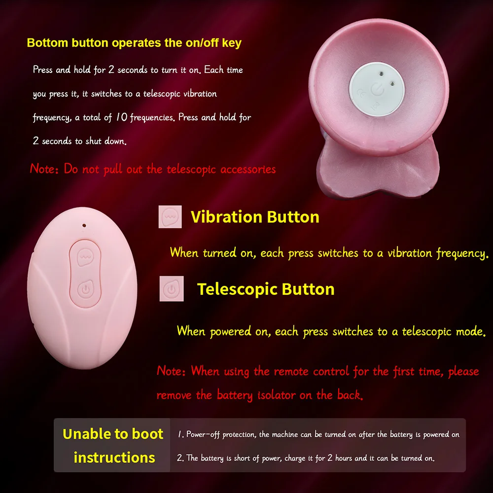 YOCY Fantasy Thrusting Dildo Vibrating 10 Modes Anal Plug Masturbator Big Knot Vibrators Dog Penis Sex Toy For Women With Sucekr YOCY Fantasy Thrusting Dildo Vibrating 10 Modes Anal Plug Masturbator Big Knot Vibrators Dog Penis Sex Toy For Women With Sucekr