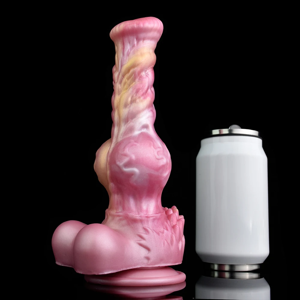 YOCY Fantasy Thrusting Dildo Vibrating 10 Modes Anal Plug Masturbator Big Knot Vibrators Dog Penis Sex Toy For Women With Sucekr YOCY Fantasy Thrusting Dildo Vibrating 10 Modes Anal Plug Masturbator Big Knot Vibrators Dog Penis Sex Toy For Women With Sucekr
