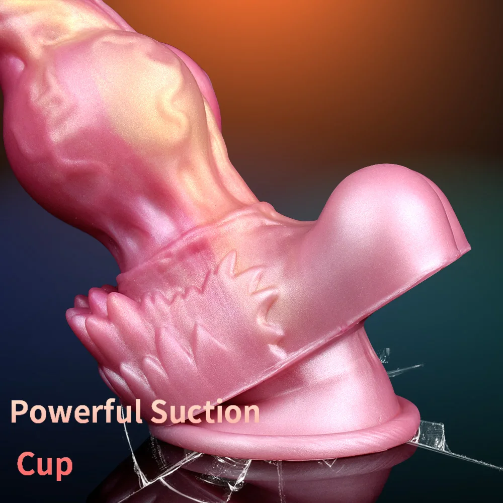 YOCY Fantasy Thrusting Dildo Vibrating 10 Modes Anal Plug Masturbator Big Knot Vibrators Dog Penis Sex Toy For Women With Sucekr YOCY Fantasy Thrusting Dildo Vibrating 10 Modes Anal Plug Masturbator Big Knot Vibrators Dog Penis Sex Toy For Women With Sucekr