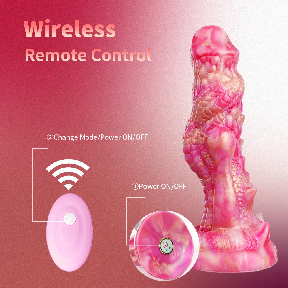 YOCY Monster Butt Plug Dragon Fantasy Dildo Vibrator Remote Control Sex Toy For Woman Man Prostate Orgasm Masturbator YOCY Monster Butt Plug Dragon Fantasy Dildo Vibrator Remote Control Sex Toy For Woman Man Prostate Orgasm Masturbator