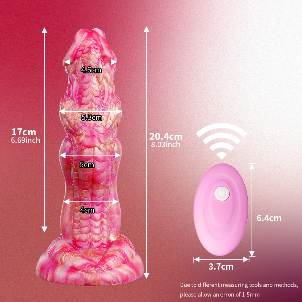 YOCY Monster Butt Plug Dragon Fantasy Dildo Vibrator Remote Control Sex Toy For Woman Man Prostate Orgasm Masturbator YOCY Monster Butt Plug Dragon Fantasy Dildo Vibrator Remote Control Sex Toy For Woman Man Prostate Orgasm Masturbator