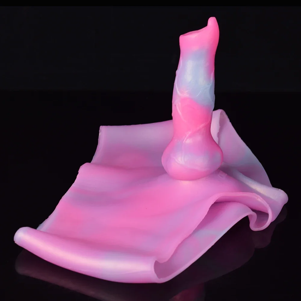 Super Long Strap On Anal Plug Wolf Dog Dildo Panties Silicone Fantasy Animal Penis Pants Pink Sissy Training Sex Toys For Women Super Long Strap On Anal Plug Wolf Dog Dildo Panties Silicone Fantasy Animal Penis Pants Pink Sissy Training Sex Toys For Women