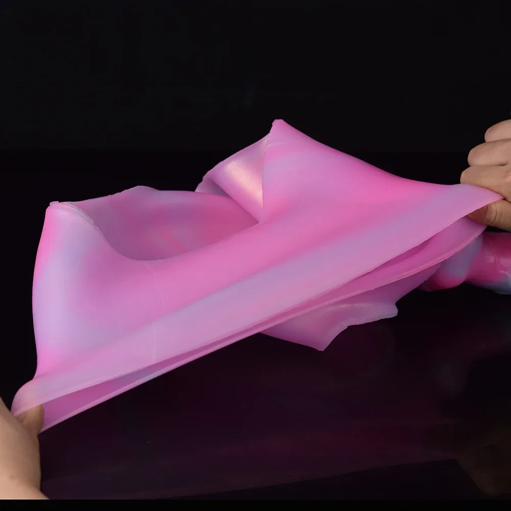 Super Long Strap On Anal Plug Wolf Dog Dildo Panties Silicone Fantasy Animal Penis Pants Pink Sissy Training Sex Toys For Women