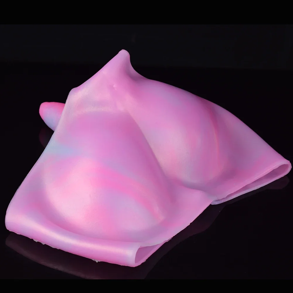 Super Long Strap On Anal Plug Wolf Dog Dildo Panties Silicone Fantasy Animal Penis Pants Pink Sissy Training Sex Toys For Women