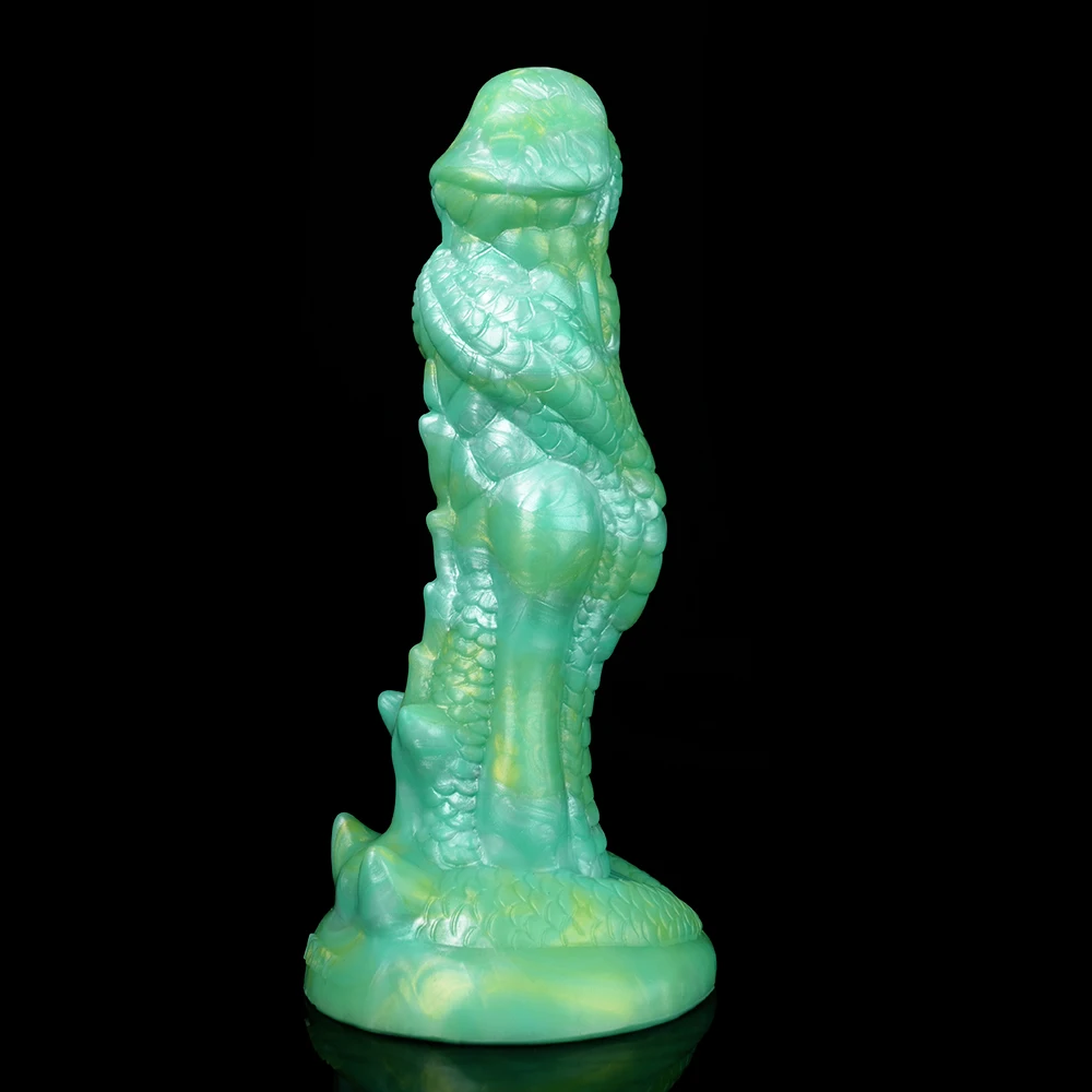 FAAK Fantasy Dragon Dildo against-scale Texture Vagina Stimulate Butt Plug Colorful Sex Toys For Women Men Female Masturbator