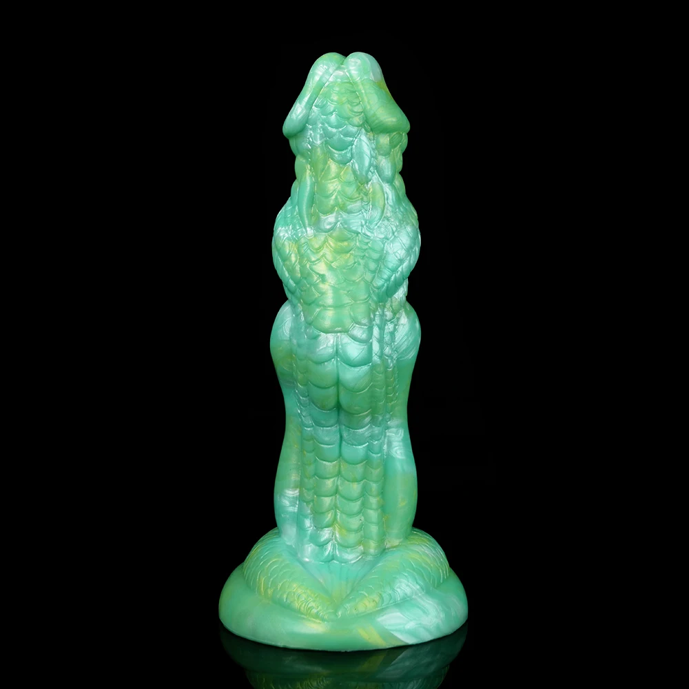 FAAK Fantasy Dragon Dildo against-scale Texture Vagina Stimulate Butt Plug Colorful Sex Toys For Women Men Female Masturbator