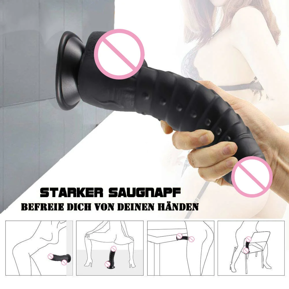 Sex Products Fantasy Dildo Penis Ribbed Studded Vagina Clit Stimulator Adult For Woman Sex Products Fantasy Dildo Penis Ribbed Studded Vagina Clit Stimulator Adult For Woman
