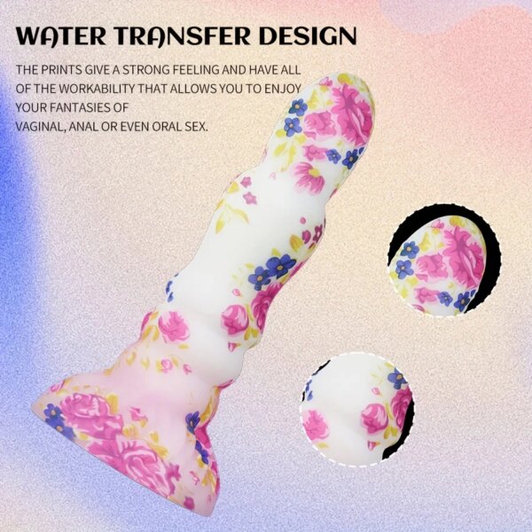 Big Thrusting Fantasy Dildo For Women Masturbation, Body-Safe Material Silicone Female Sex Toy, Fake Penis Adult Sex