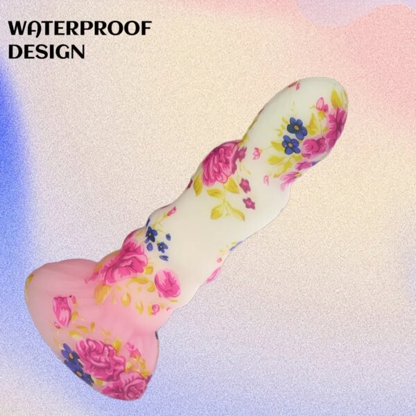 Big Thrusting Fantasy Dildo For Women Masturbation, Body-Safe Material Silicone Female Sex Toy, Fake Penis Adult Sex