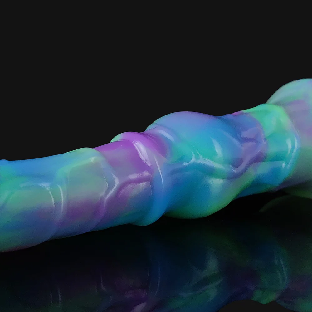 YOCY Fantasy Horse Dildo 9.8 inch Long Animal Penis Liquid Silicone Anal Vagina Toy For Women Men Beginner Monster Dildos