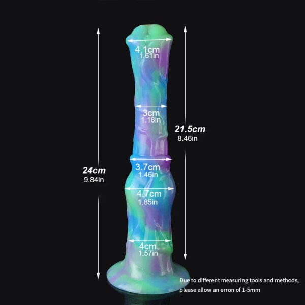 Fantasy Horse Dildo 9.8 inch Long Animal Penis Liquid Silicone Anal Vagina Toy For Women Men Beginner Monster Dildos