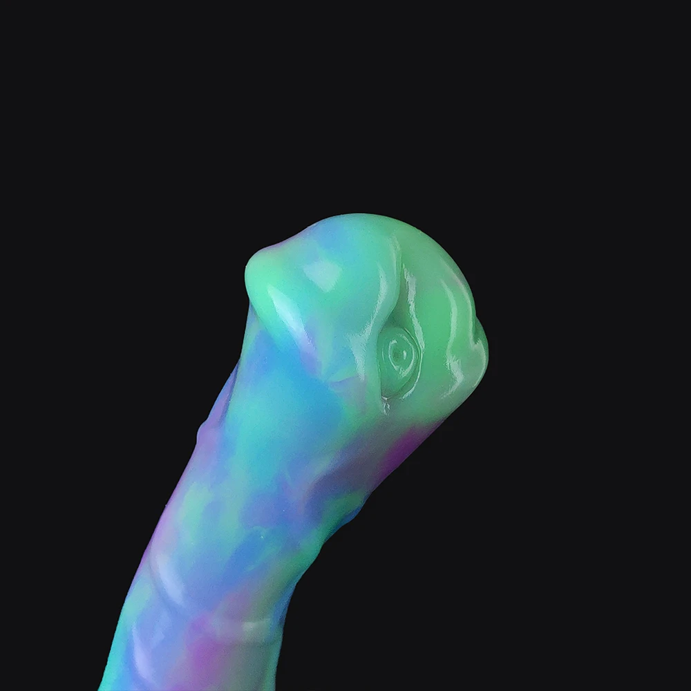 YOCY Fantasy Horse Dildo 9.8 inch Long Animal Penis Liquid Silicone Anal Vagina Toy For Women Men Beginner Monster Dildos