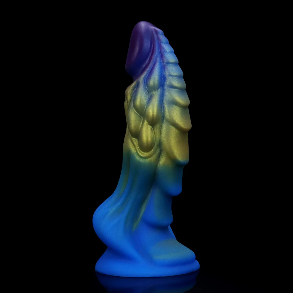 Monster Dildo Animal Phallus Alien Fantasy Dildo Anal Toys PVC/Silicone Cock Not Transparent Penis Vaginal God Without Vibration