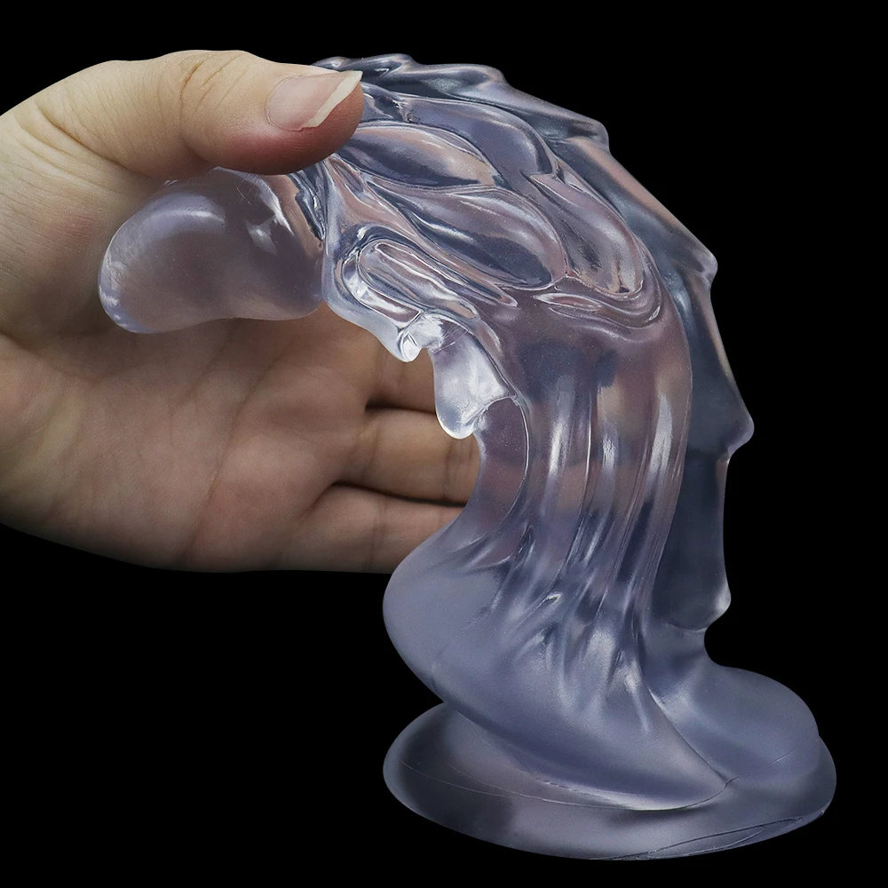Monster Dildo Animal Phallus Alien Fantasy Dildo Anal Toys PVC/Silicone Cock Not Transparent Penis Vaginal God Without Vibration