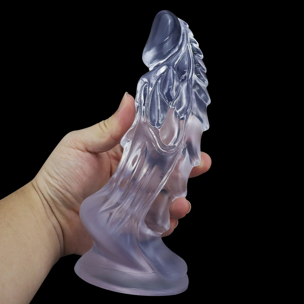 Monster Dildo Animal Phallus Alien Fantasy Dildo Anal Toys PVC/Silicone Cock Not Transparent Penis Vaginal God Without Vibration