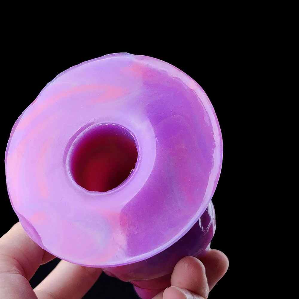 YOCY Big Knot Anal Plug Ovipositor Toy Hand-Push Lay-Egg Animal Dildo Fantasy Glowing In The Dark Masturbators Toy For Women Man