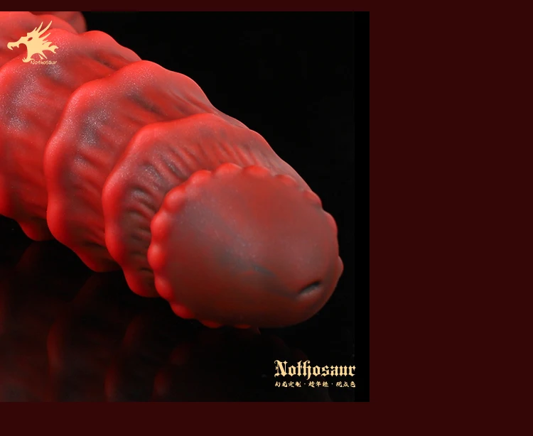 Nothosaur MEPHISTO Animal Dog Knot Big Dildo Horse Penis Bumpy Stimulate Fantasy Sex Toys For Women Prostate Massage Anal Plug
