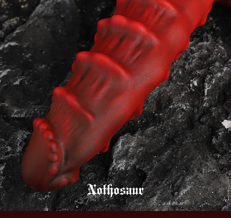 Nothosaur MEPHISTO Animal Dog Knot Big Dildo Horse Penis Bumpy Stimulate Fantasy Sex Toys For Women Prostate Massage Anal Plug