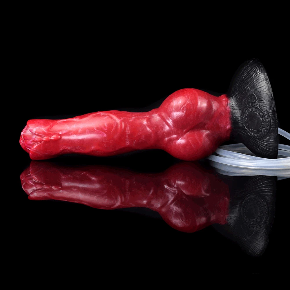 QKKQ Sex toys Injection Anal plug Fantasy Dog dildo Sex toys for women Anal Masturbators Adult toys Monster dildo Tail plug