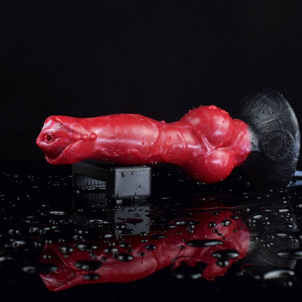 QKKQ Sex toys Injection Anal plug Fantasy Dog dildo Sex toys for women Anal Masturbators Adult toys Monster dildo Tail plug
