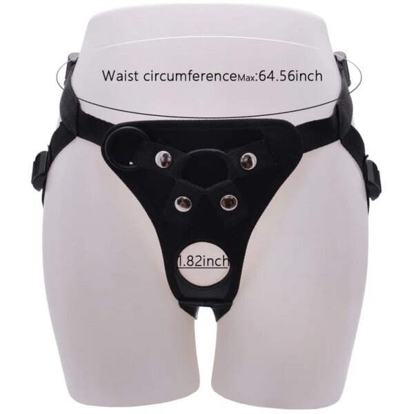 Men's Strap on Realistic Dildo Pants for Men Double Dildos with Rings Man Strapon Harness Belt Adult Games Adult Sex Toys