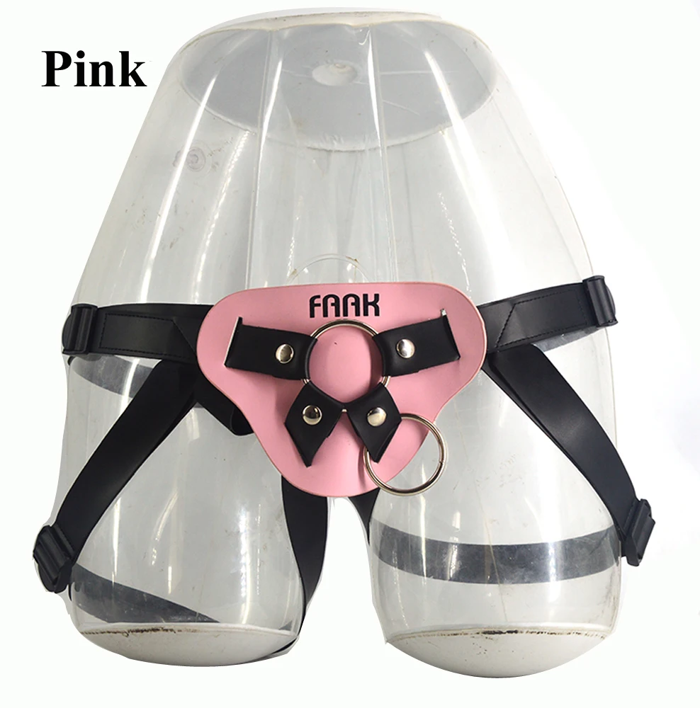 FAAK Leather Strap on Dildo penis Adjustable Bondage Harness Strap-ons Bottom Sex Toys For Women lesbian Sex Products sex shop FAAK Leather Strap on Dildo penis Adjustable Bondage Harness Strap-ons Bottom Sex Toys For Women lesbian Sex Products sex shop