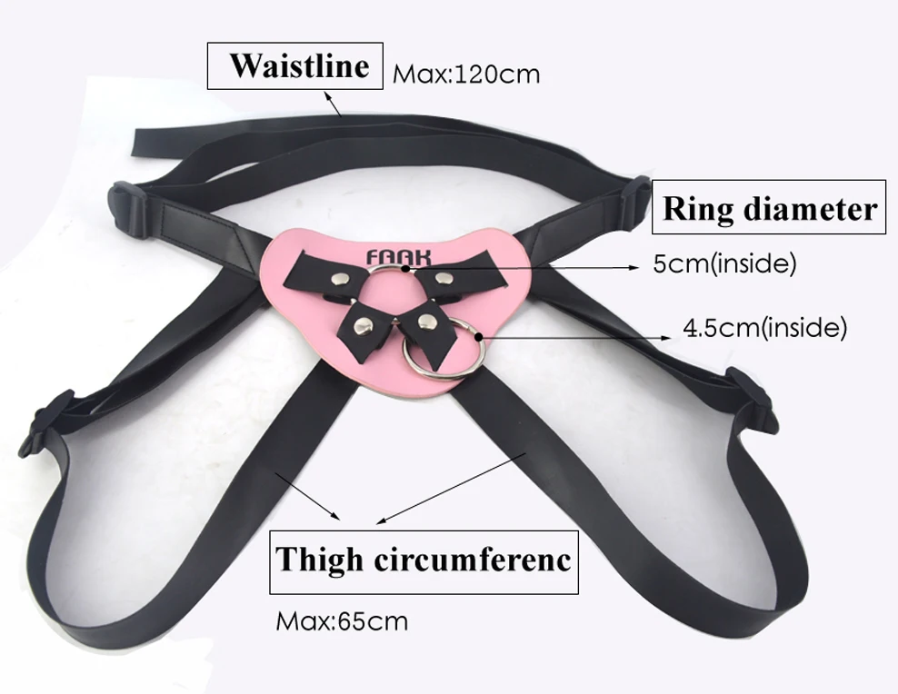 FAAK Leather Strap on Dildo penis Adjustable Bondage Harness Strap-ons Bottom Sex Toys For Women lesbian Sex Products sex shop FAAK Leather Strap on Dildo penis Adjustable Bondage Harness Strap-ons Bottom Sex Toys For Women lesbian Sex Products sex shop
