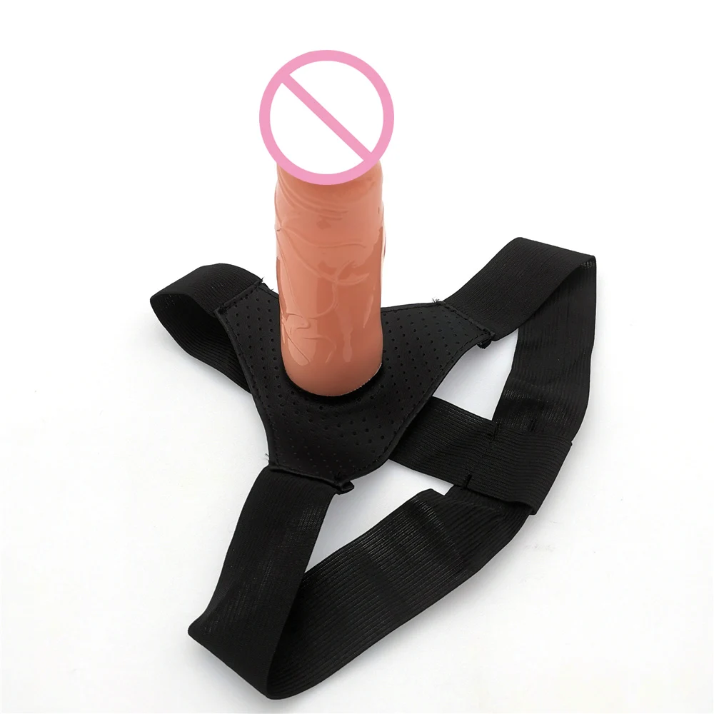 Men Strap On Dildo Panties Wearable Hollow Penis Lengthen Sleeve Strapon Dildo Pants Harness Belt for Man Sex Toys For Woman Gay Men Strap On Dildo Panties Wearable Hollow Penis Lengthen Sleeve Strapon Dildo Pants Harness Belt for Man Sex Toys For Woman Gay