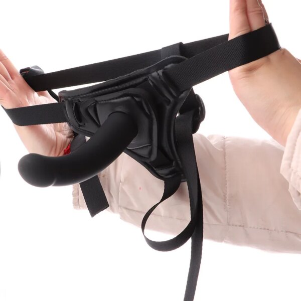 Realistic Dildo Harness for Lesbian Couple Big Dildo Strap on Butt Prostate Penis Belt Vaginal Stimulate Anal Plug Penis Sex Toy