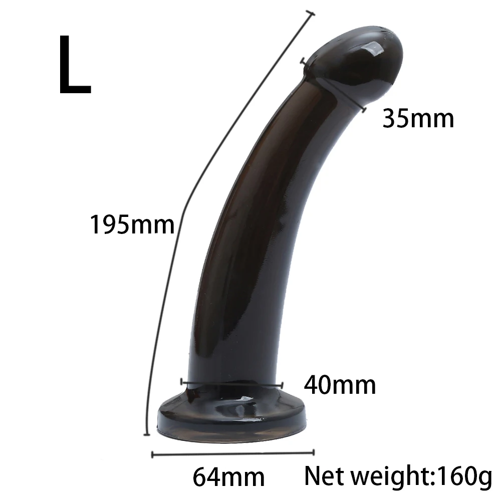 Realistic Dildo With Suction Cup Jelly Dildos Sex Toys for Woman Strapon Ultra Elastic Harness Belt Strap On Dick Big Penis