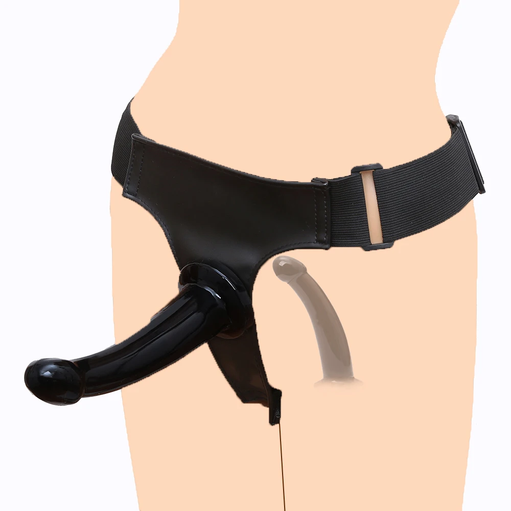 Realistic Dildo With Suction Cup Jelly Dildos Sex Toys for Woman Strapon Ultra Elastic Harness Belt Strap On Dick Big Penis