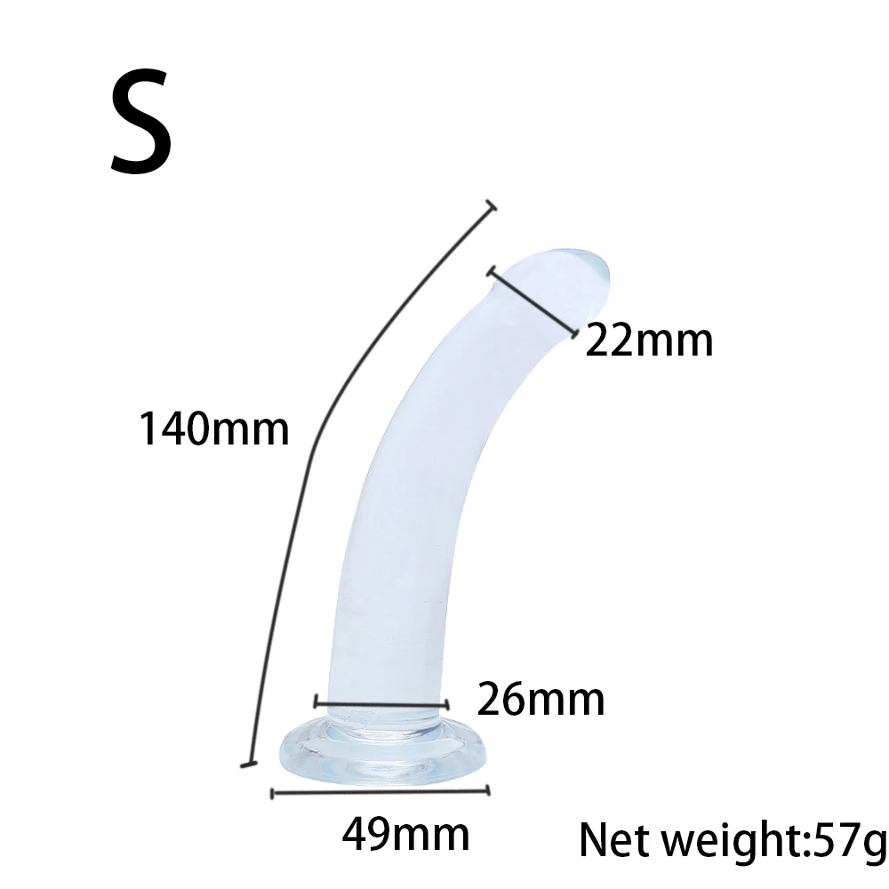 Realistic Dildo With Suction Cup Jelly Dildos Sex Toys for Woman Strapon Ultra Elastic Harness Belt Strap On Dick Big Penis