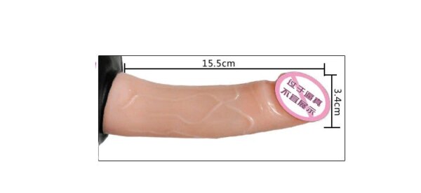 hollow Dildo Strap on Panty Anal cock Ultra Elastic G-Spot Erection Assist Harness Penis Vibrator Dick Sex Toy