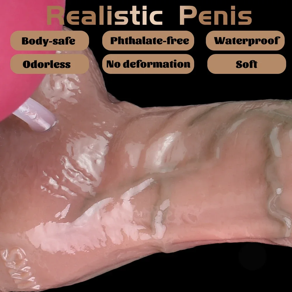 FAAK Silicone Ejaculation Realistic Dildo Skin Touch Lifelike Strap-ons Squirting Penis with Harness Sex Toys For Women FAAK Silicone Ejaculation Realistic Dildo Skin Touch Lifelike Strap-ons Squirting Penis with Harness Sex Toys For Women