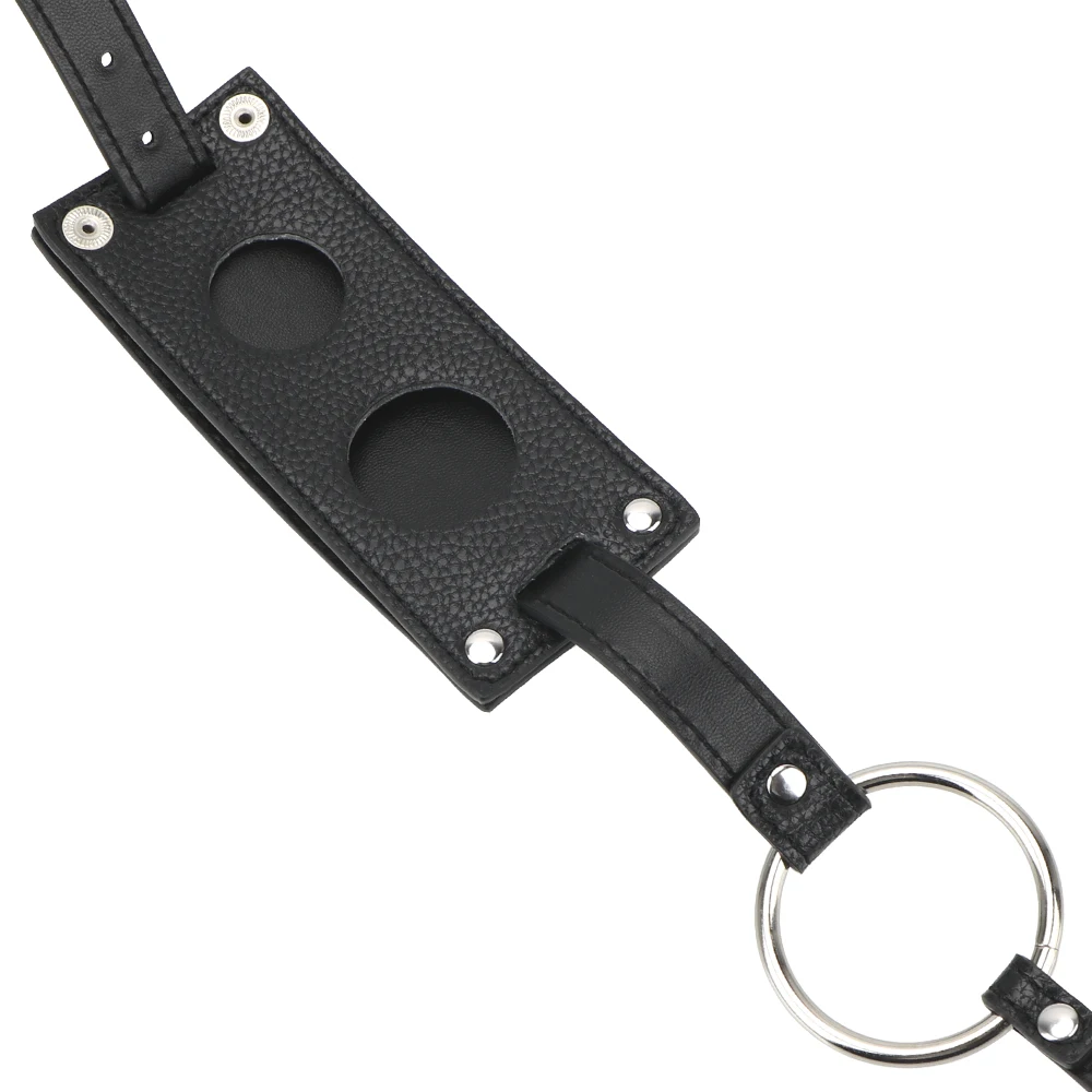 IKOKY Underwear Pants Adult Products Leather Chastity Device Sex Toys For Men Women Butt Plug And Dildo Harness Belt Sex Shop