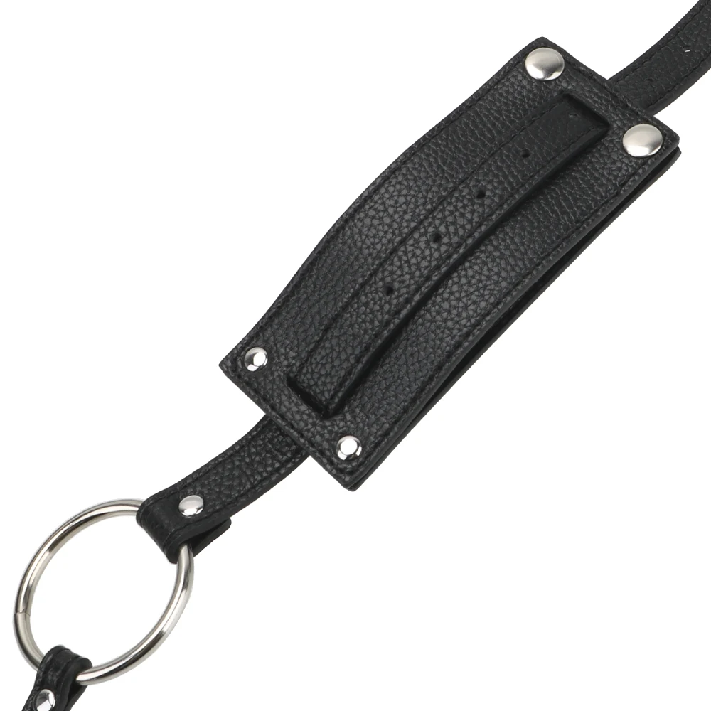 IKOKY Underwear Pants Adult Products Leather Chastity Device Sex Toys For Men Women Butt Plug And Dildo Harness Belt Sex Shop