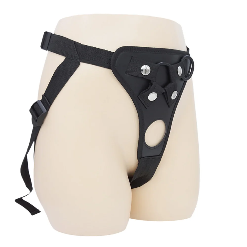 Men's Strap-on Realistic Dildo Pants for Men Double Dildos With Rings Man Adjustable Strapon Harness Belt Adult Games Sex Toys