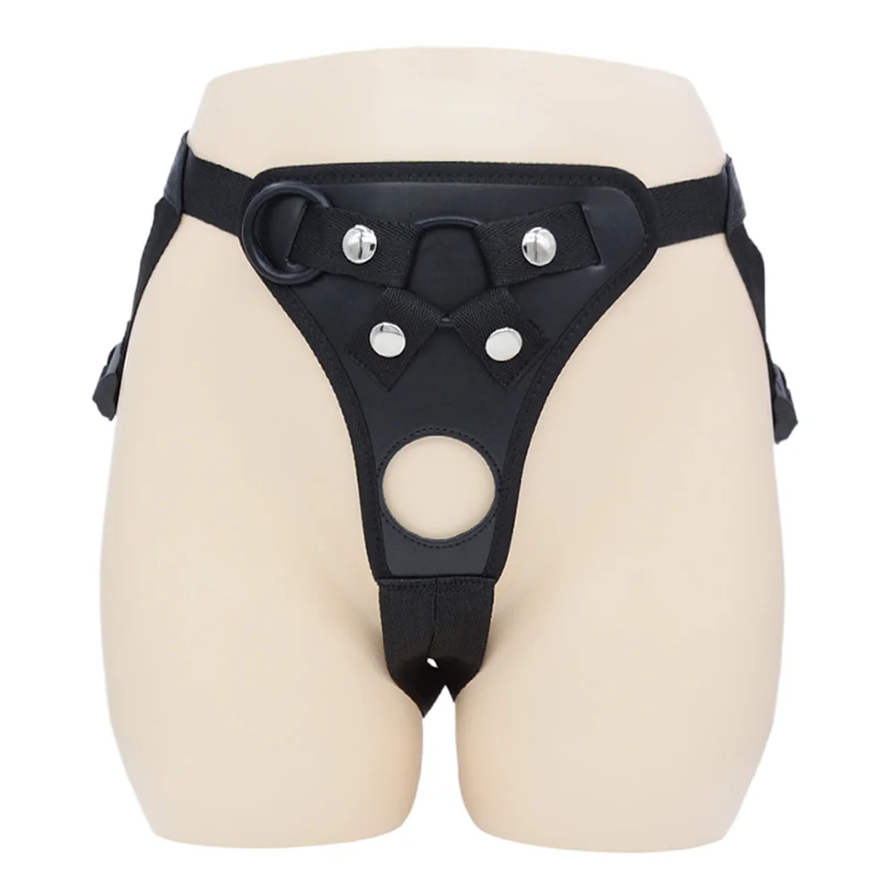 Men's Strap-on Realistic Dildo Pants for Men Double Dildos With Rings Man Adjustable Strapon Harness Belt Adult Games Sex Toys