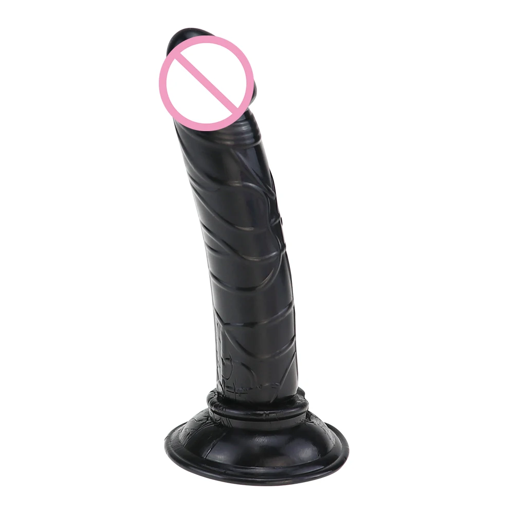 Mini Translucent Soft Dildo for Women Suction Cup Realistic Penis Sexual Harness Anal Sex Toy G-spot Masturbator Dick Lesbian