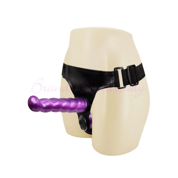 Double Strapon Anal Ultra Elastic Harness Strap On Dildo Lesbian Strap-on Penis Adult Sex Toys For Women