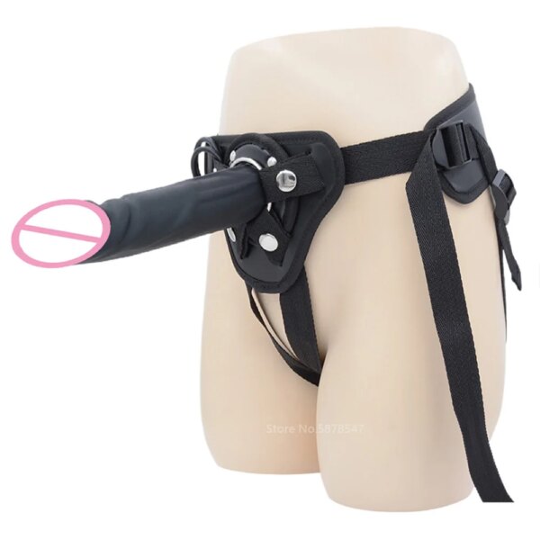 Women's Strap-on Realistic Dildo Pants for Women Strapon Dildos With Rings Women Strapon Harness Belt Adult Games Sex Toys