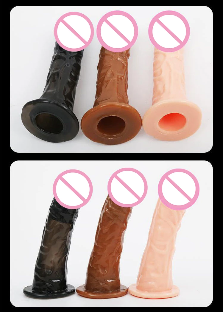 Hollow Dildo On Strap Make You Hard Dildo Big Dick Sex Toy Real Penis Belts Strapon Harness For Men Penis Sleeve Fake Cock