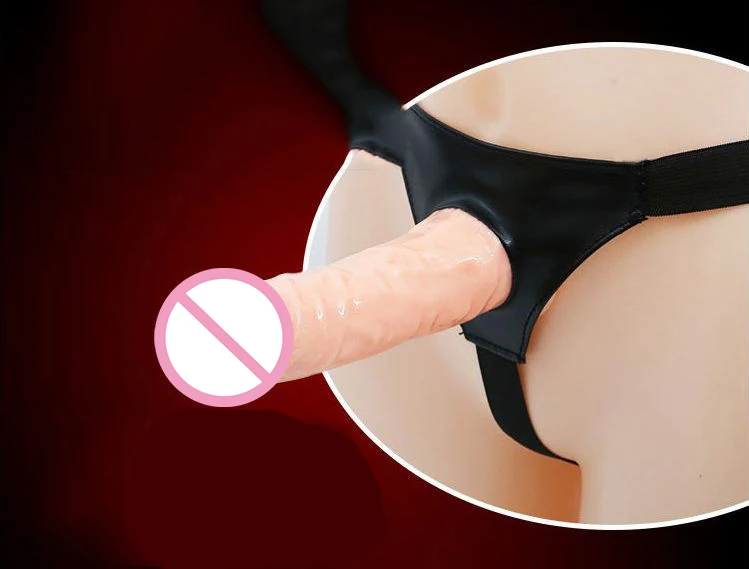 Hollow Dildo On Strap Make You Hard Dildo Big Dick Sex Toy Real Penis Belts Strapon Harness For Men Penis Sleeve Fake Cock