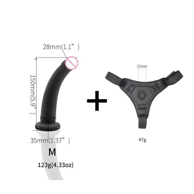 Men's Strap-on Realistic Penis Dildo Pants Anal Sex Toys for Women Men Women Gay Dildos Strapon Harness Belt Adult Games Lesbian