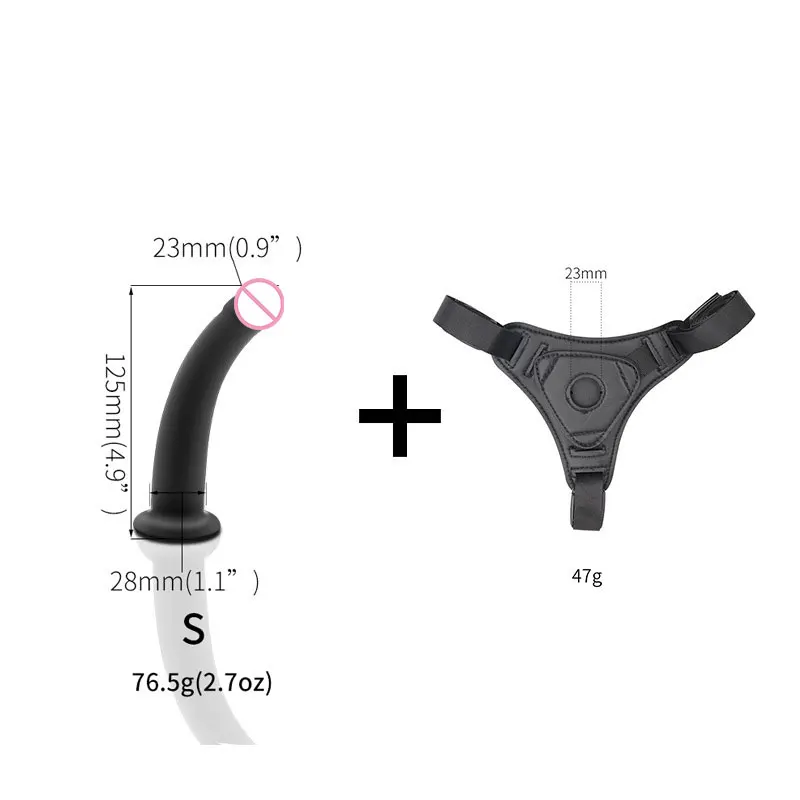 Men's Strap-on Realistic Penis Dildo Pants Anal Sex Toys for Women Men Women Gay Dildos Strapon Harness Belt Adult Games Lesbian