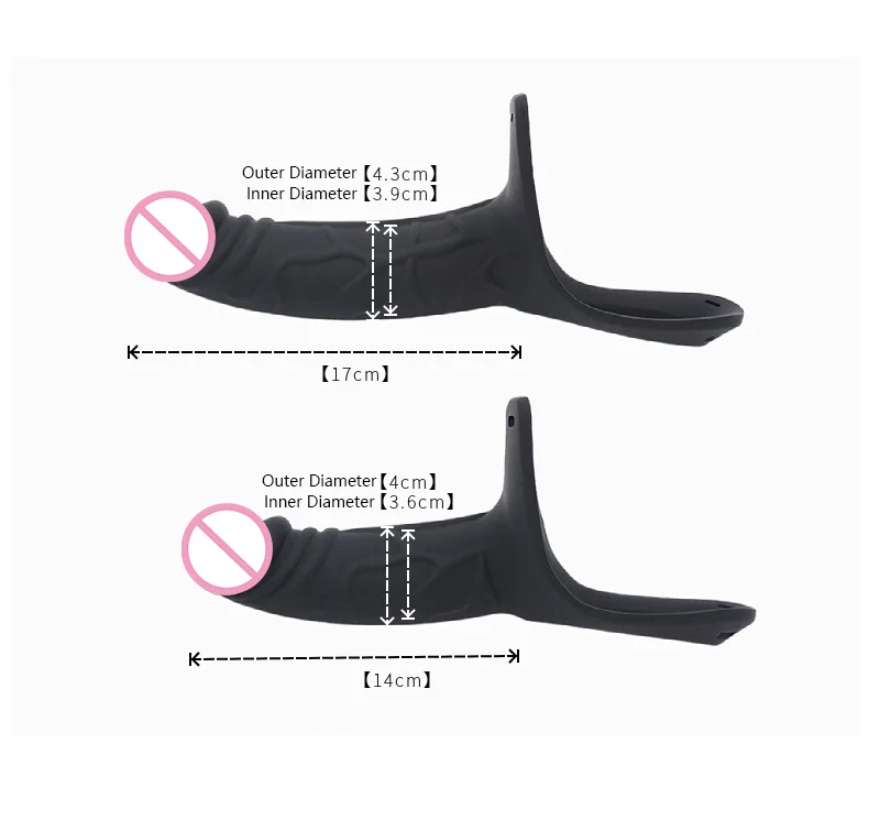Strap-on Hollow Dildo Pants Penis Sleeve Enlarger Extender Strapon Harness for Men Strap on Realistic Belt Sex Toys for Gay