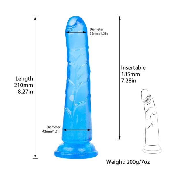 Soft Jelly Dildo Realistic Suction Cup Strap on Penis Sexual Pegging Dick Strapon Harness Anal Gode Adult Sex Toys for Women