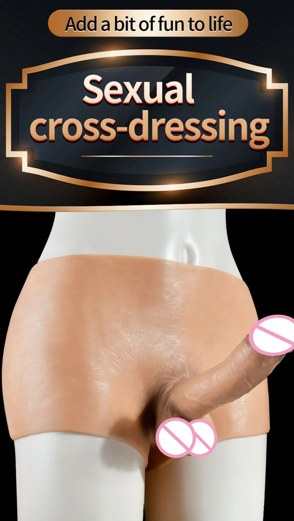 YiHH Lesbian Strapon Harness Dildo Women Men Integrated Penis Pants Adult Sex Toys For Woman Couples Dildos Belt Silicone Pants